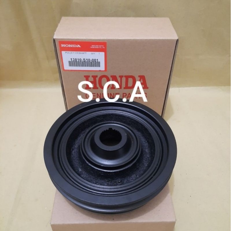 Jual puli poli ker as pully kruk krek as pulley crankshaft honda crv cr