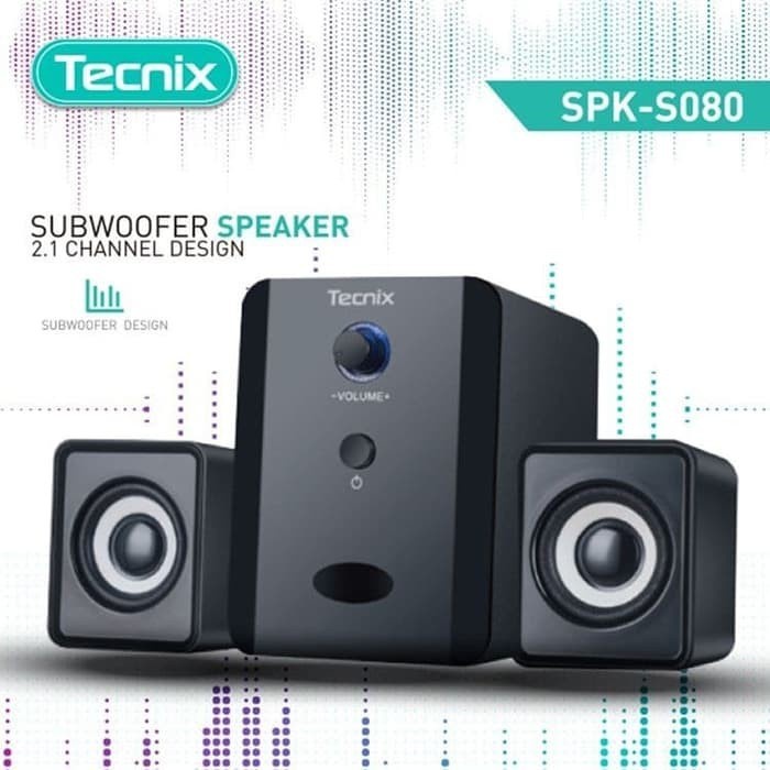 Tecnix SPK S080 Subwoofer Speaker