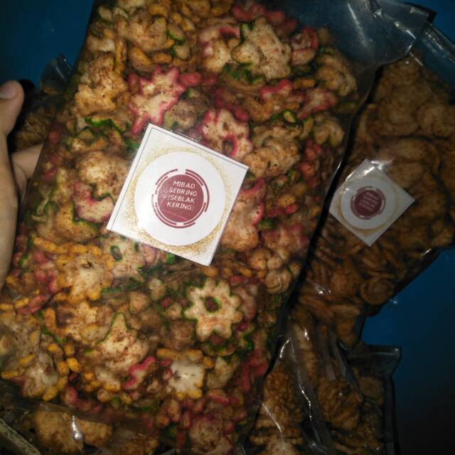 

SEBLAK KERING varian bawang rasa dijamin mantul kemasan 500 gr/bantet/kriuk/renyah