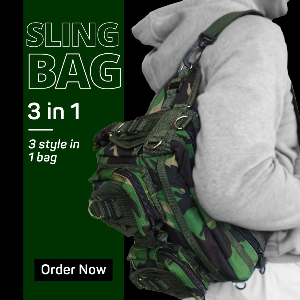 TAS PINGGANG DLTA SLINGBAG