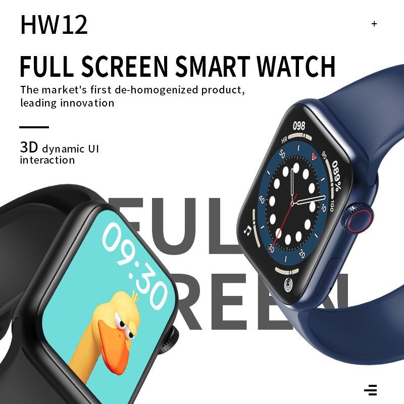 Garansi ❤️IWO HW12 | HW16 | HW22 | SERIES 6 Watch 6 Smartwatch Bluetooth Call Custom Wallpaper WA Message Notification