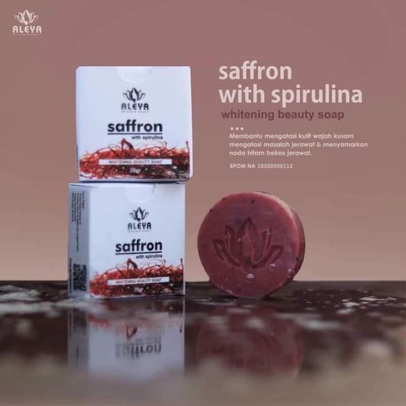 TERMURAH SABUN SAFRON 20gram ALEYA SKINCARE