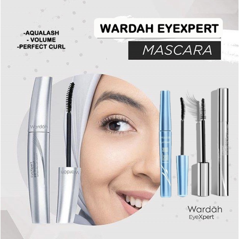 Wardah EyeXpert Mascara Waterproof 100% ORIGINAL (ALL VARIANT)