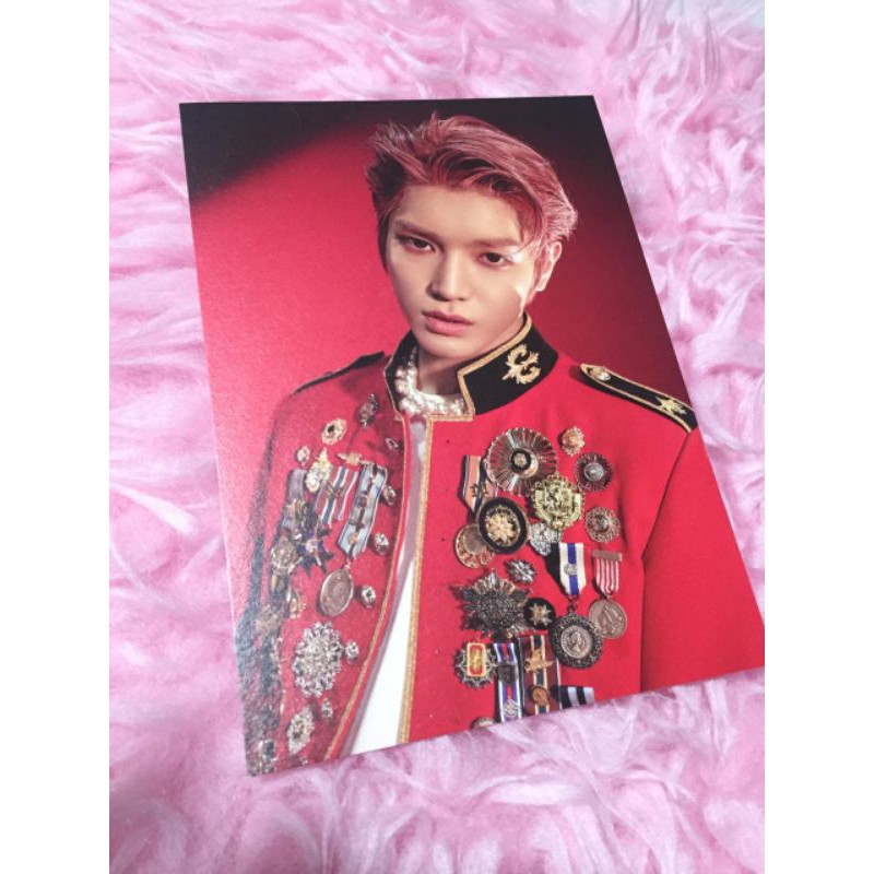 

POSTCARD TAEYONG PUNCH 1ST PLAYER OFFICIAL