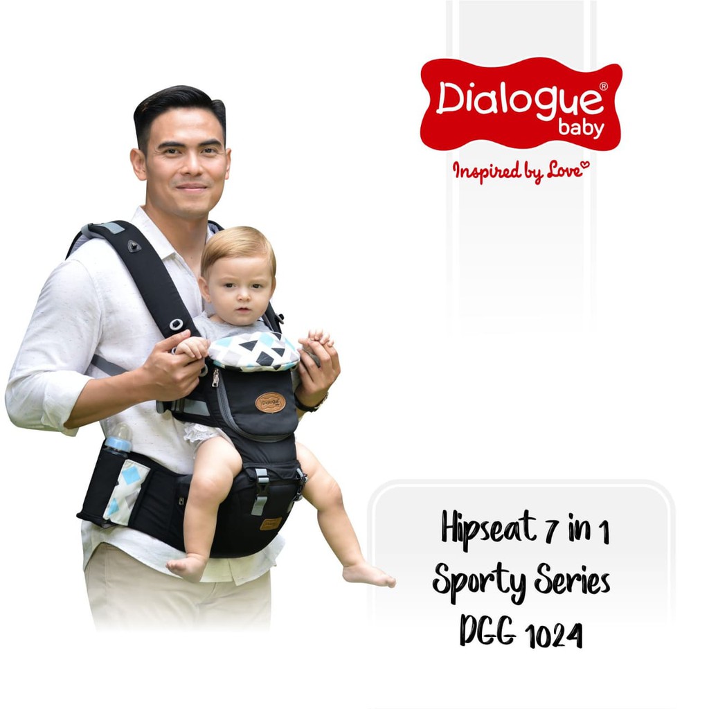 Hipseat Dialogue DGG1024 Printed Series Gendongan Duduk Bayi DGG 1024