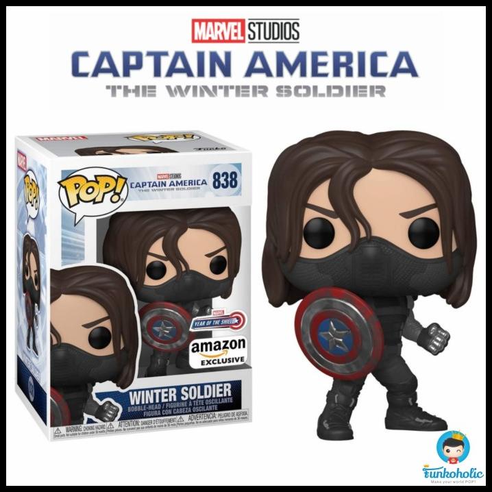 Funko Pop Marvel Captain America The Winter Soldier Amazon Exclusive
