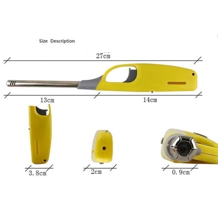 Alat Pemantik Api Kompor Gas Dapur / Korek Kompor Lighter Gas Portable