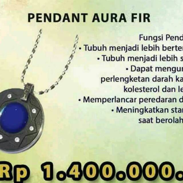 Pendant aura