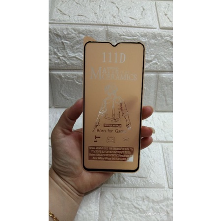 ANTI GORES CERAMIC MATTE VIVO Y12S/Y12 ANTI GORES FULL LEM LIST HITAM VIVO Y20 SCREEN GUARD VIVO Y20