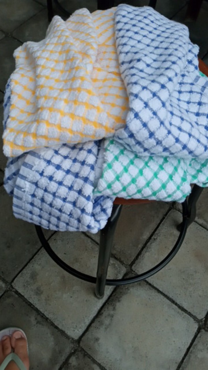 Serbet / Lap Handuk Dapur Meja Kotak Mgp 50 X 50 Cm