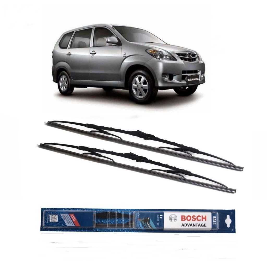 Bosch Wiper Daihatsu Xenia Frame Besi - 2 buah/Set 16-20