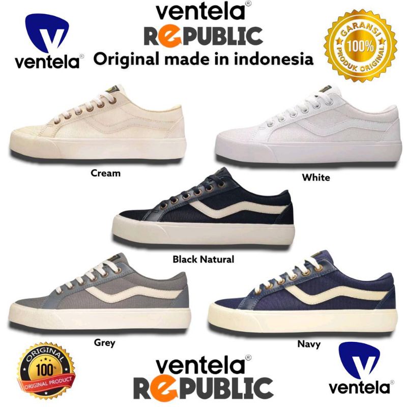 sepatu ventela republic original indonesia,ventela terbaru,ventela terlaris,sepatu pria,sepatu wanit