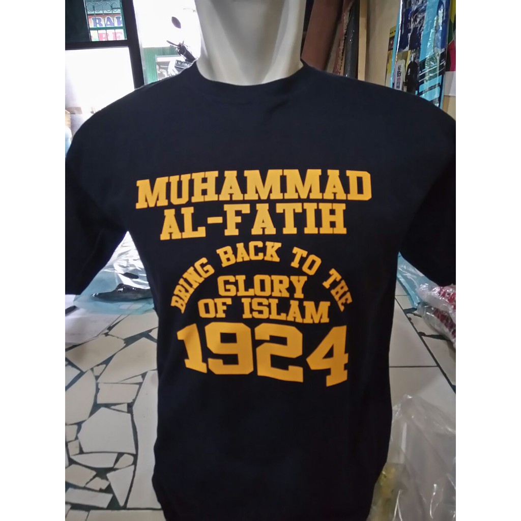 Kaos baju t shirt islam muhammad al fatih
