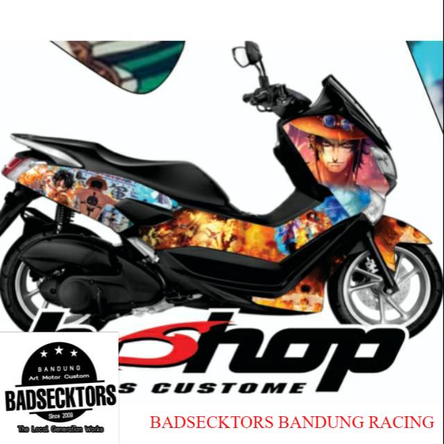 Sticker decal full body yamaha nmax one piece keren