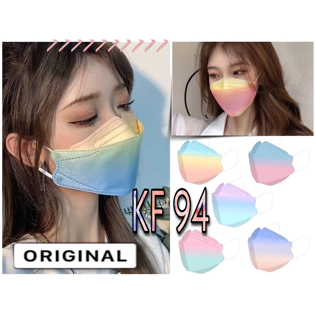 VS GG - KF94 MASKER 10 PCS KOREA 4PLY / MASKER EVO 4D IMPORT 2 WARNA