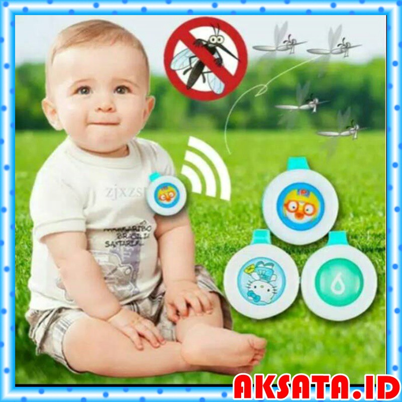 PIN ANTI NYAMUK MOSQUITO REPELLENT / PENANGKAL NYAMUK / TEMPELAN ANTI NYAMUK BAYI