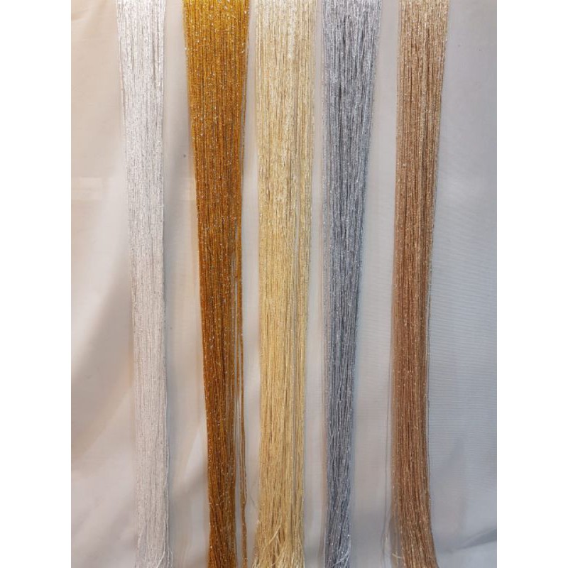 Tirai glitter atau benang Glitter 3mx3m