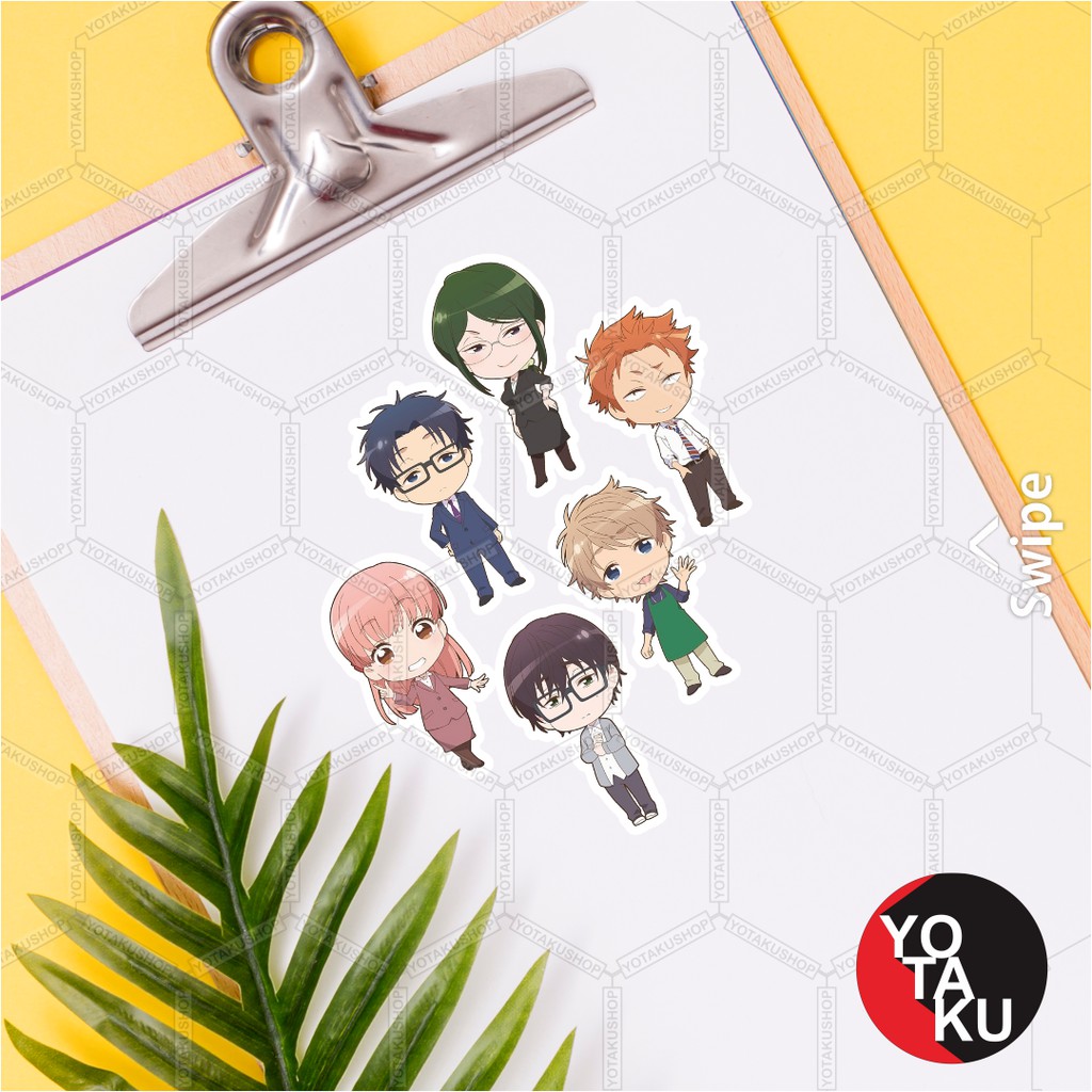 

Stiker Sticker Anime Wotakoi Love is Hard for Otaku SA10203 YOTAKUSHOP