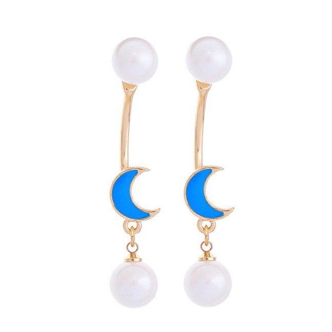 LRC Anting Tusuk Fashion  Pendant Decorated Earrings