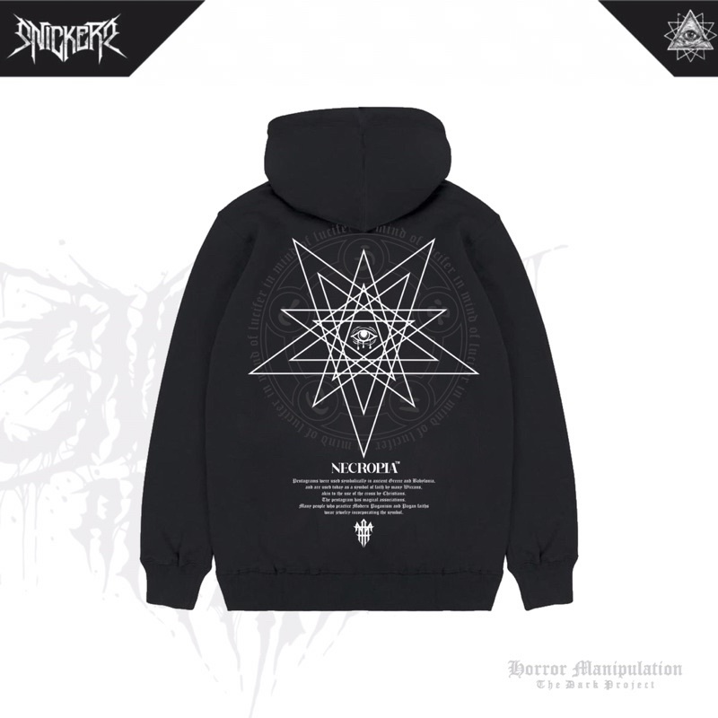 SNICKERS APPAREL / HOODIE PULLOVER / SWEATSHIRT / Hd.pentagrameyes