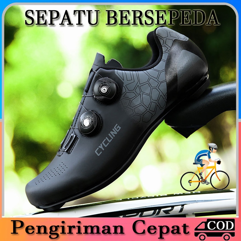 【Tersedia】Sepatu Roadbike Sepatu Sepeda Mtb Pria Sepatu Sepeda Cleat Sepatu Sepeda Wanita Non Cleat 