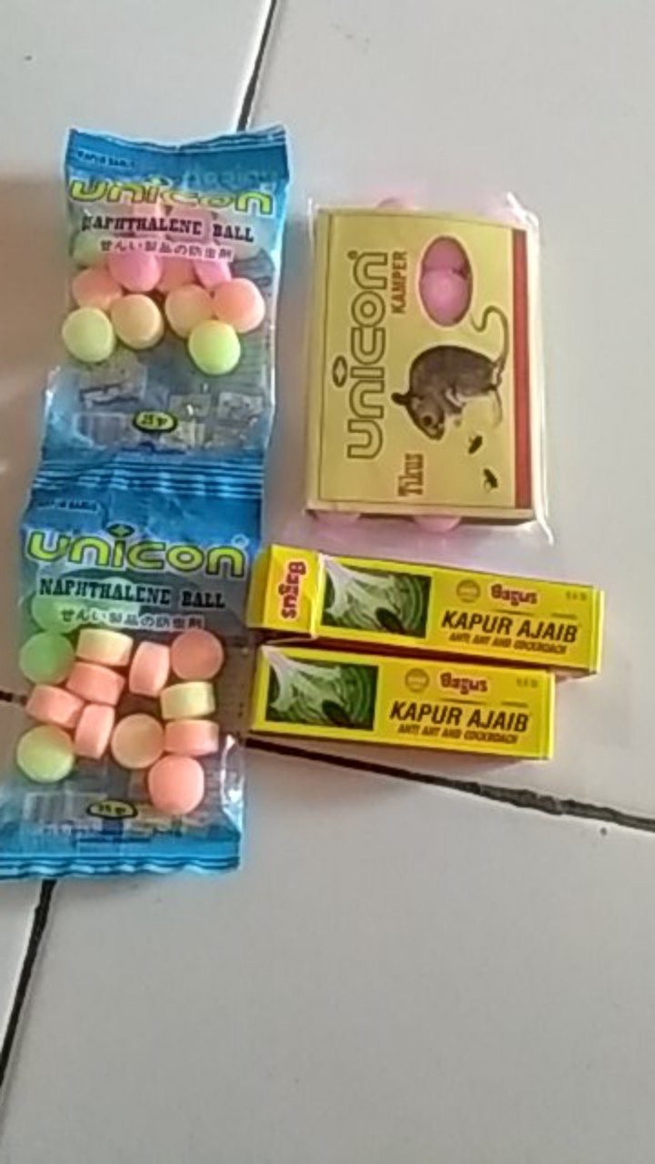 Kamper Warna Unicon Berat 30gr