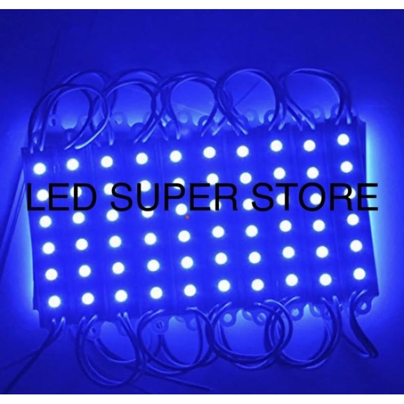 LED Modul 5050 6 LED 12V Warna 100pcs / SMD 5050 6L 12 Volt Waterproof