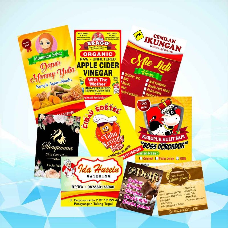 

CETAK STIKER LABEL MURAH PROSES CEPAT