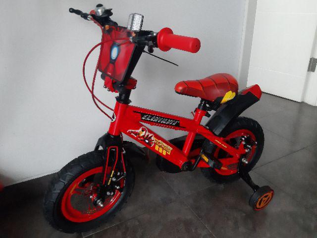  Sepeda  Anak  Element Spiderman  12 sepeda  anak  cowok roda 