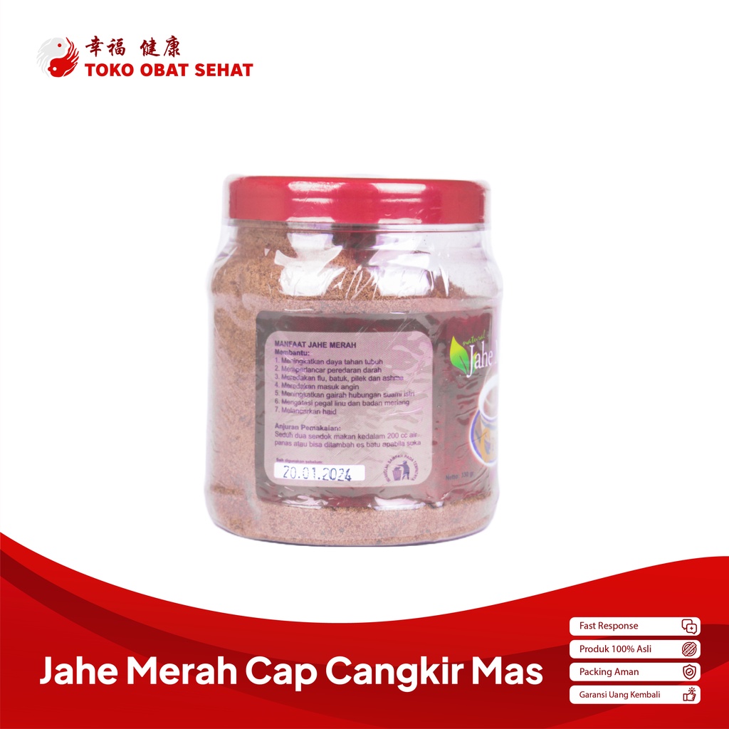 JAHE MERAH ORIGINAL minuman kesehatan herbal