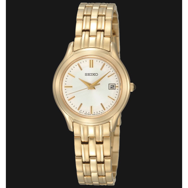 Seiko Ladies SXDC24P1 Original White Dial | Jam Wanita SXDC24