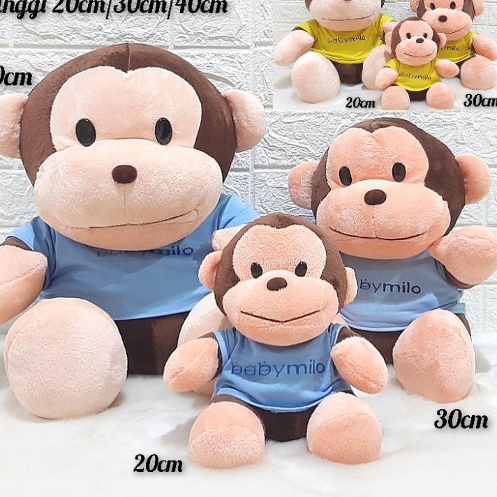 HARGA GROSIR >> BONEKA BABY MILO LUCU / BONEKA MONKEY BABY MILO