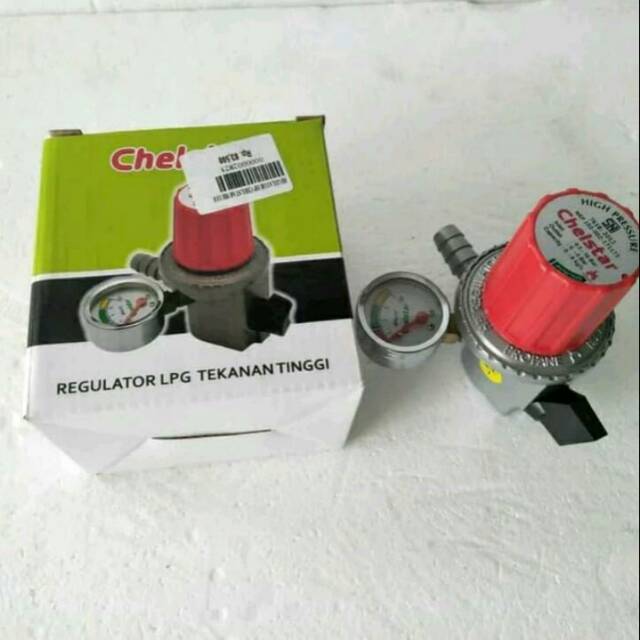 REGULATOR GAS LPG METER TEKANAN TINGGI CHELSTAR