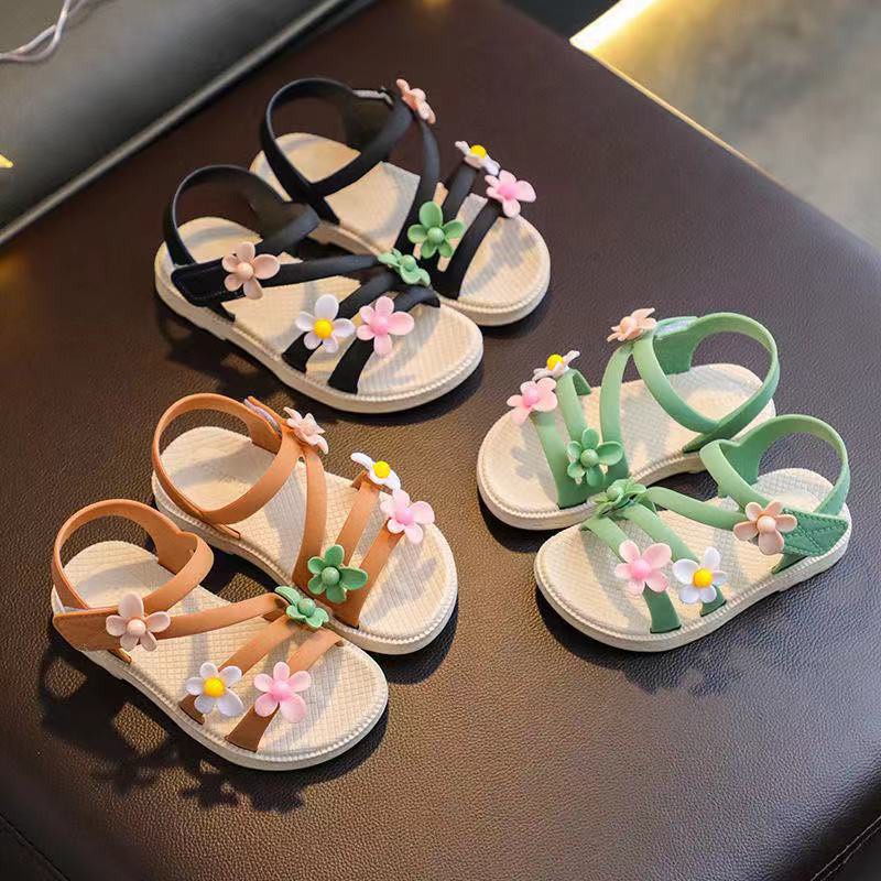 LittleAaron FLORENCY CUTE 638+1 Sandal Anak Perempuan Bahan Karet Model Lucu 3-8 Tahun Import Sport Termurah Sendal Bayi Anak Cewek Cowok