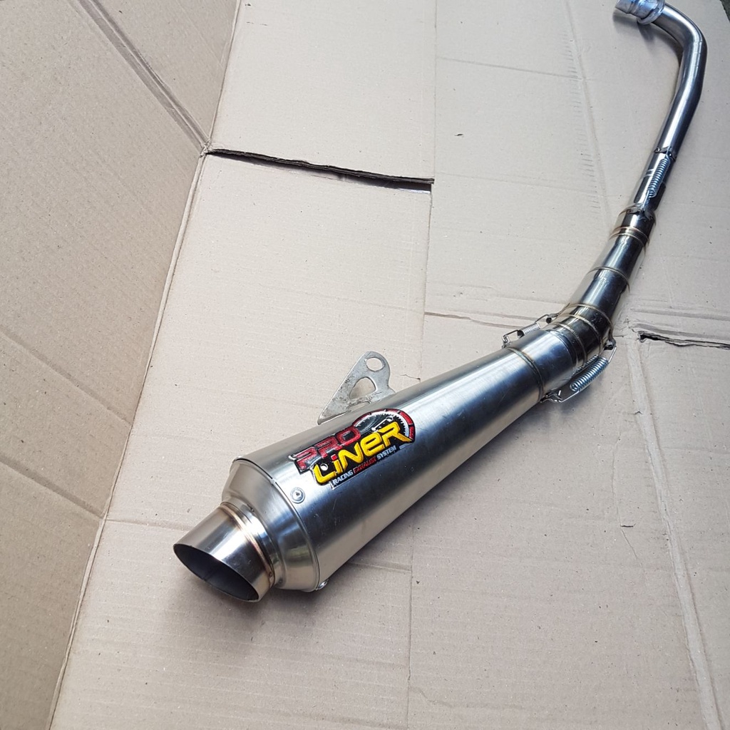 Knalpot Racing PRO LINER Fanterra JUPITER Z/Z1  VEGA R/ZR SUPRA X/125 BLADE REVO GRAND C70 SMASH SHO