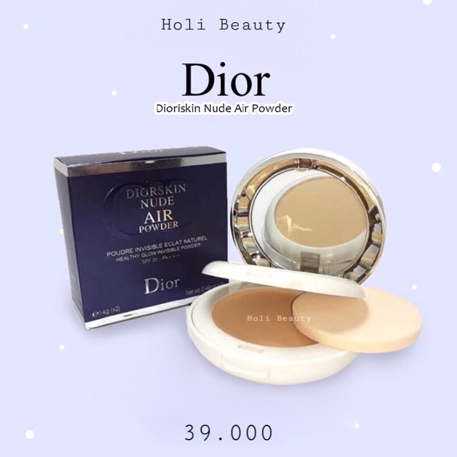 Bedak Dior 2IN1 - Diorskin Nude Bedak Padat Bedak Basah