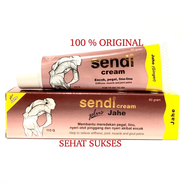 SENDI CREAM PLUS JAHE