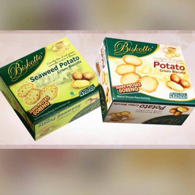 

BISKOTTO POTATO CRISPY BISCUITS 12 BOX