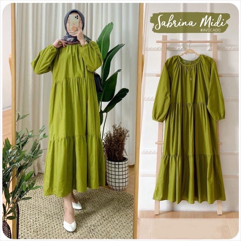 midi dress sabrina