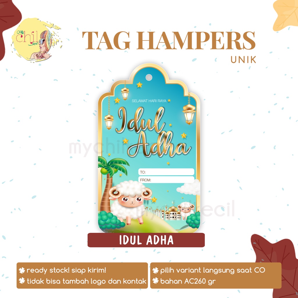 Jual Kartu Ucapan And Tag Hampers Idul Adha Indonesiashopee Indonesia 5216