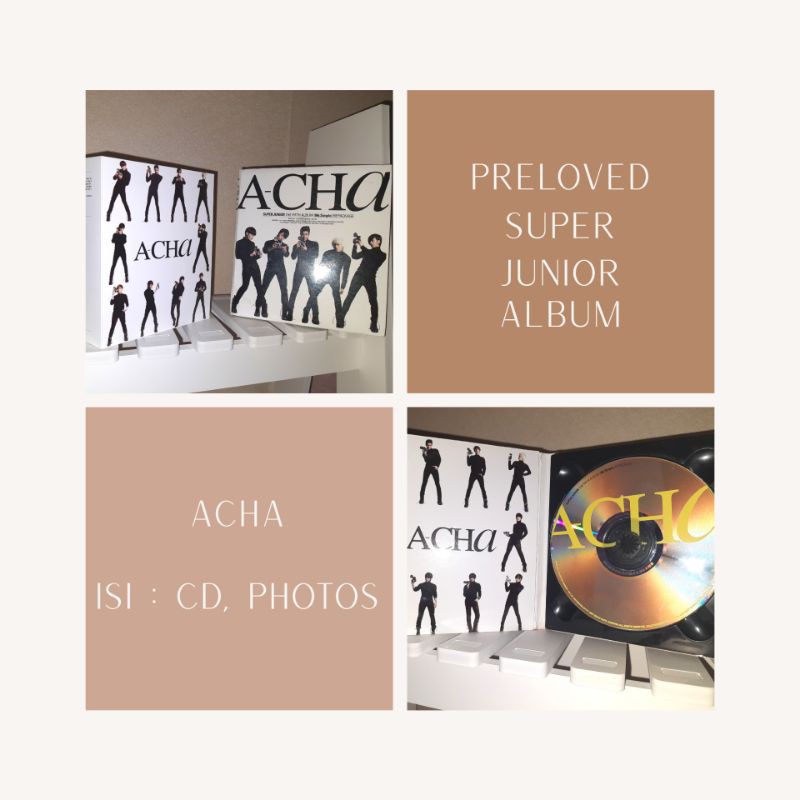 Preloved Album Kpop Super Junior - ACHA