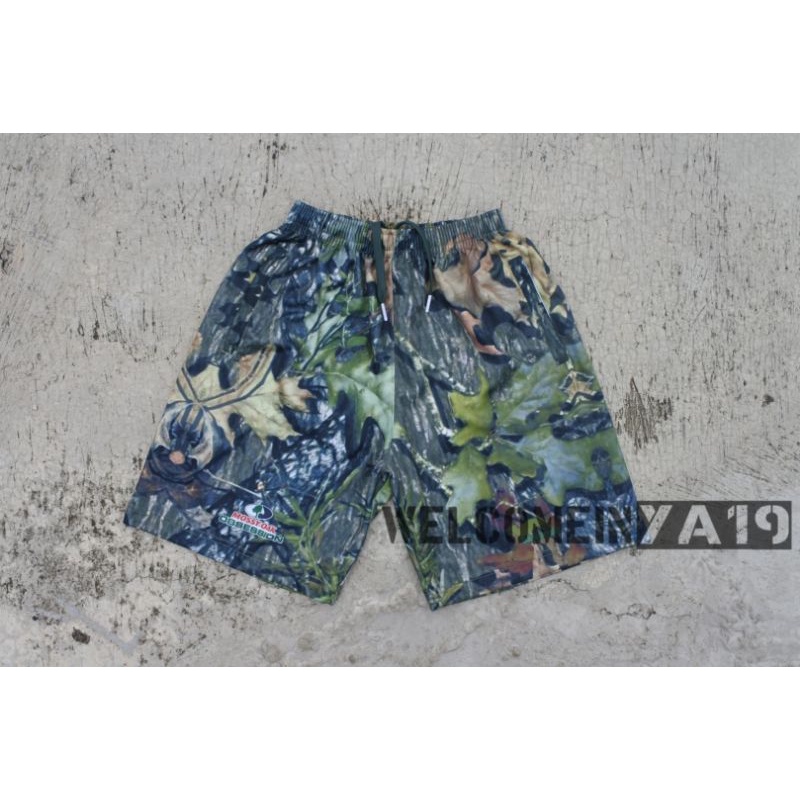 Broadshort Camouflage Mossy Oak Obsession | Celana Pendek Loreng Obsession