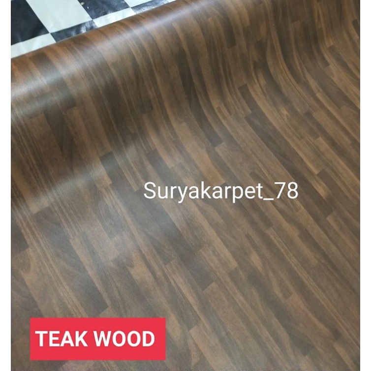 Karpet vinyl lantai tebal 1.2mm lebar 2meter dijual per 50cm