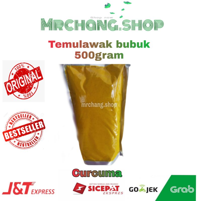 

Temulawak / curcuma /java ginger /serbuk temulawak / bubuk temulawak / serbuk curcuma 500gram