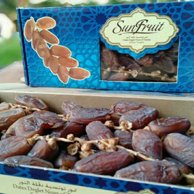 

Kurma Tunisia Tangkai Sun Frut 500gram