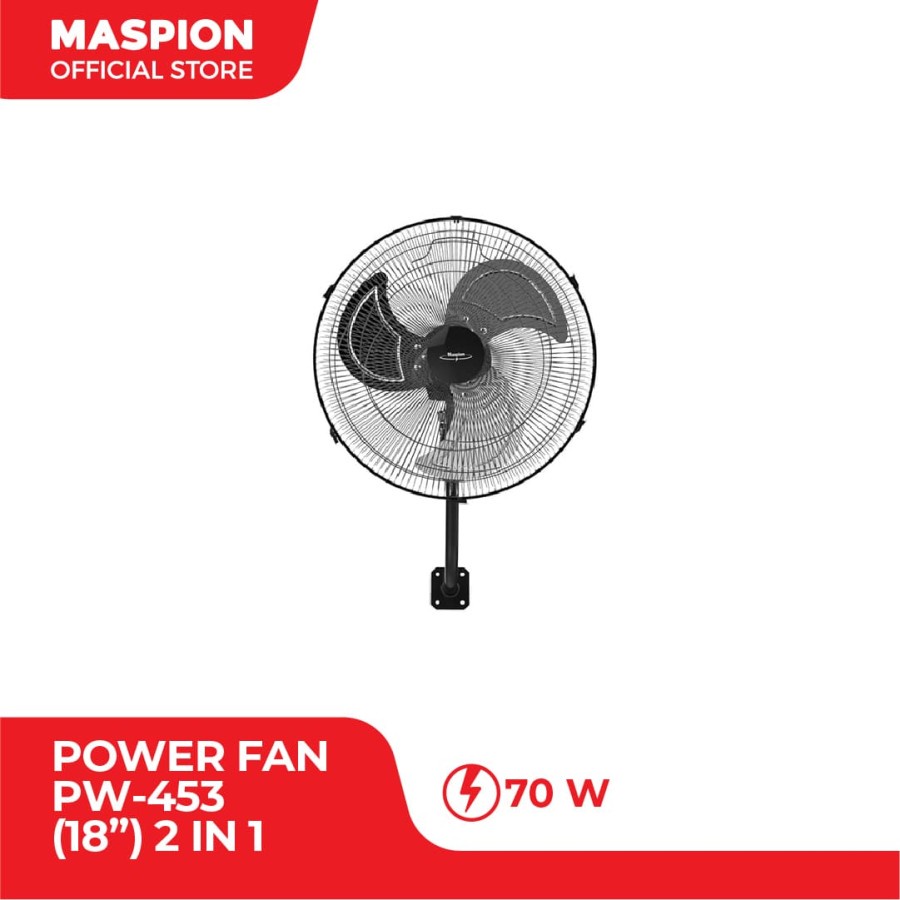 Kipas Angin Maspion PW453 Industrial Fan 18&quot; PW 453