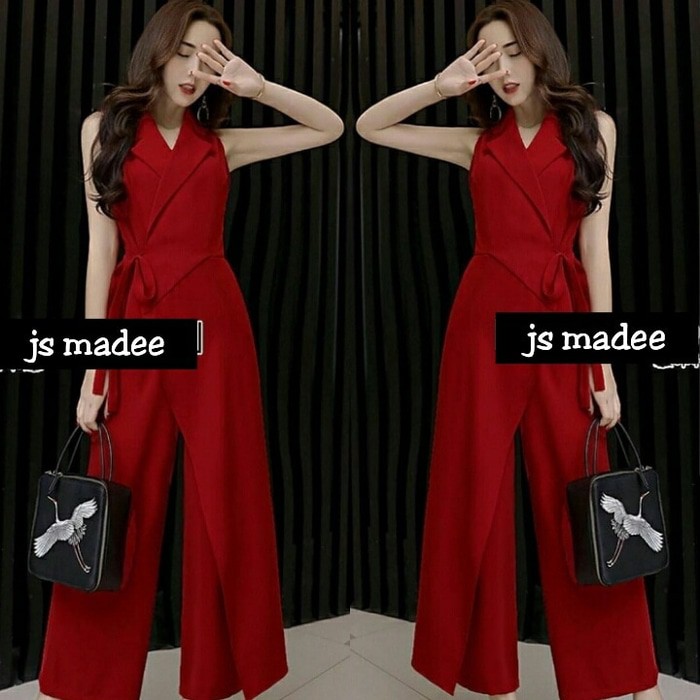 CELANA PANJANG OVERAL RIPPED TIDAK TEMBUS. 3 WARNA . CELANA MONYET MURAH . JEANS RIPPED MURAH i.2659