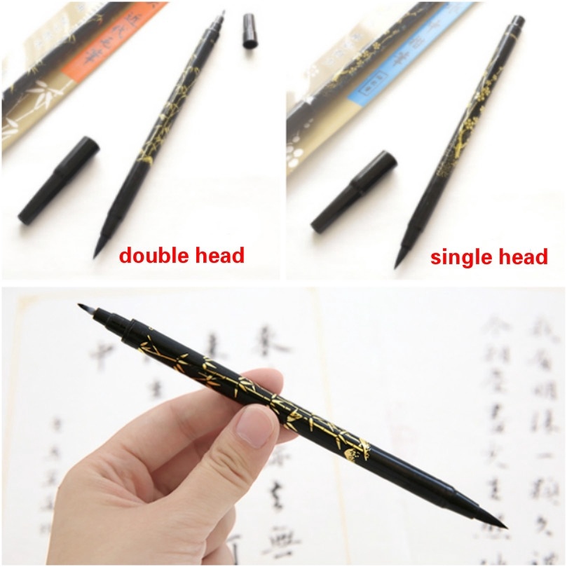 1 Pc Calligraphy Pen Brush Head Lettering Pen Calligraphy Fountain Pen Stationery Art Supplies