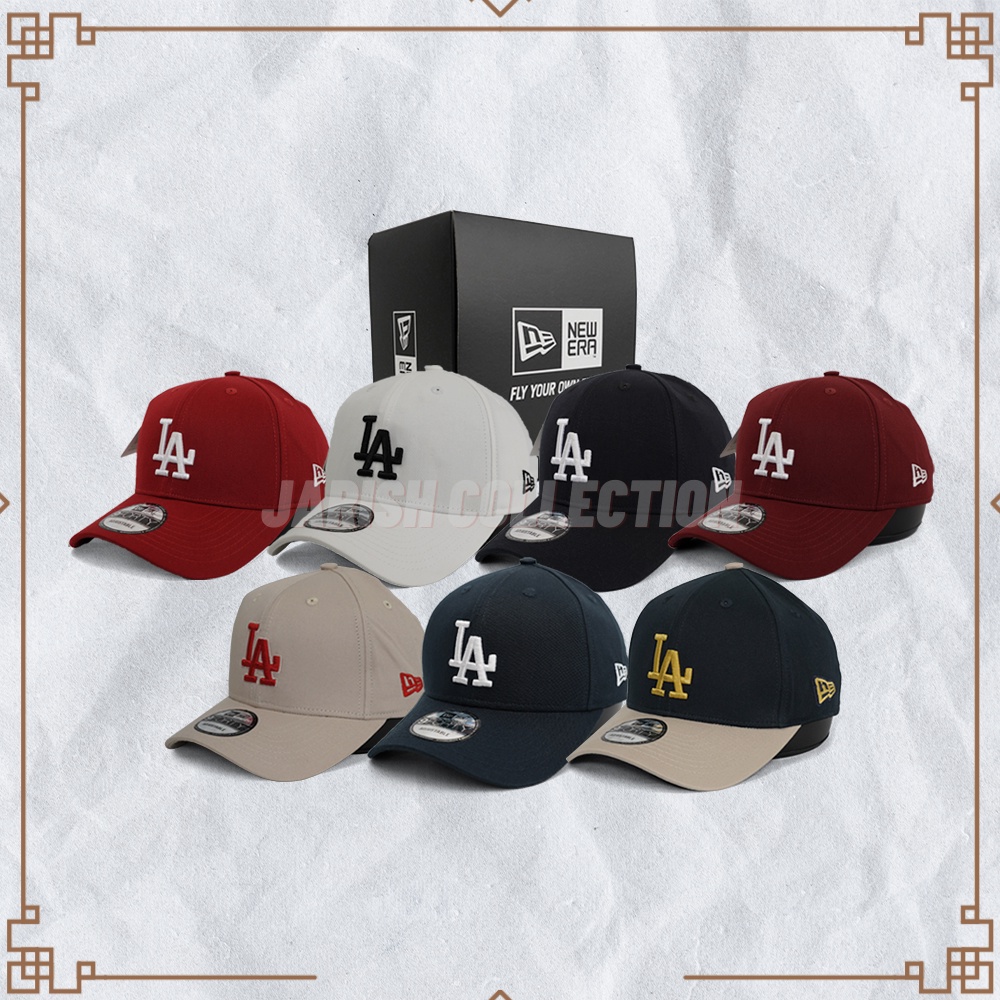 Topi Grade ORIGINAL Baseball Hat LA Dodgers, Los Angeles, Topi Bisbol MLB NBA Cap Cream Krem Khaki Biru Dongker Navy, Pria Dewasa Ori Distro NYC, YN, NY New York Yankees Murah Premium Import 100% Anak Laki Laki Wanita Unisex Bordir Polos