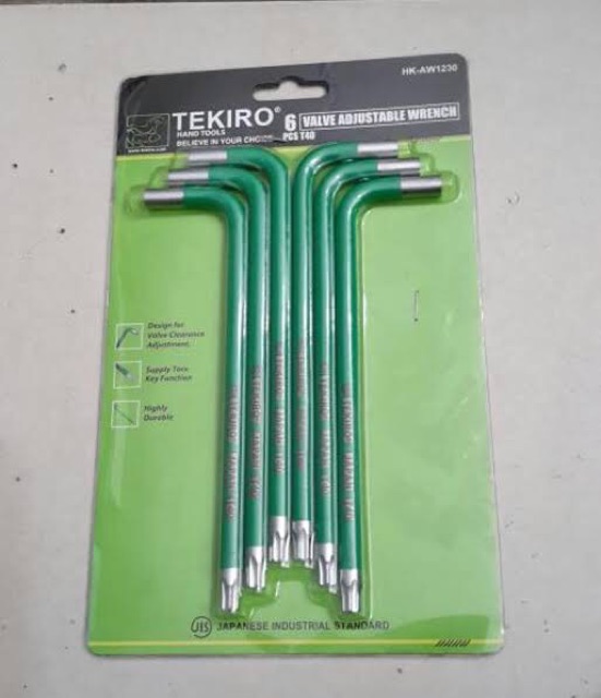 Kunci Stel Klep T40  Kunci L Klep Bintang T 40 1PCS